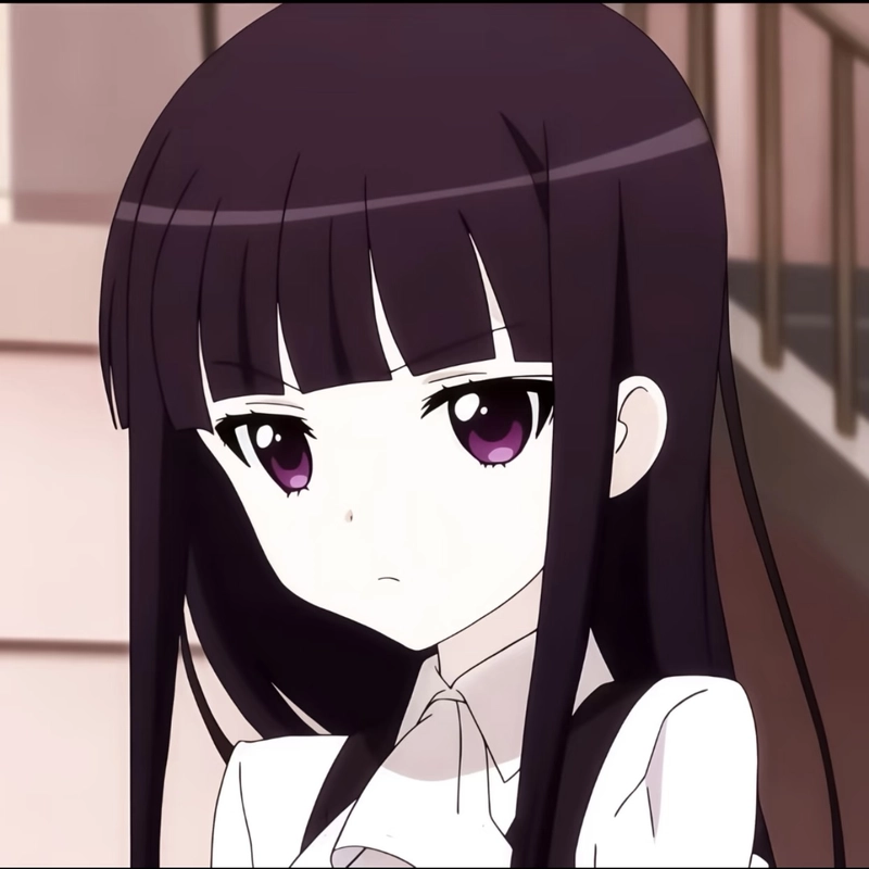 Kawaii anime girl dp for instagram with cute smile