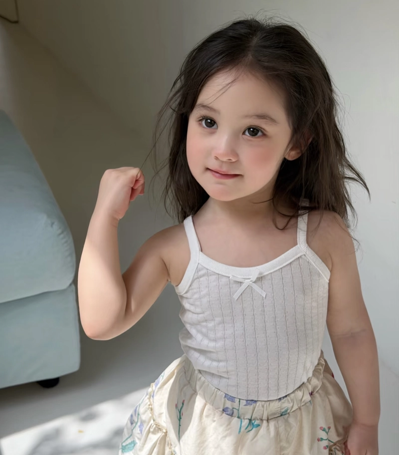 Little angel baby girl dp pic pure gentle look