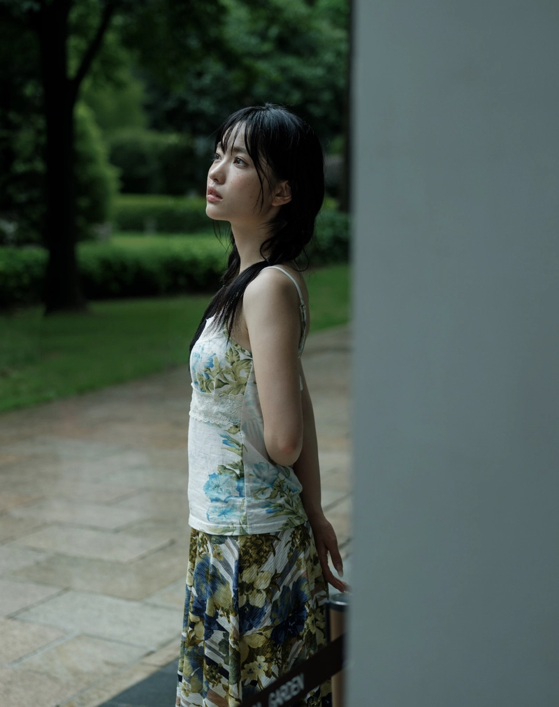 Peaceful mind single dp for girl calm quiet mood