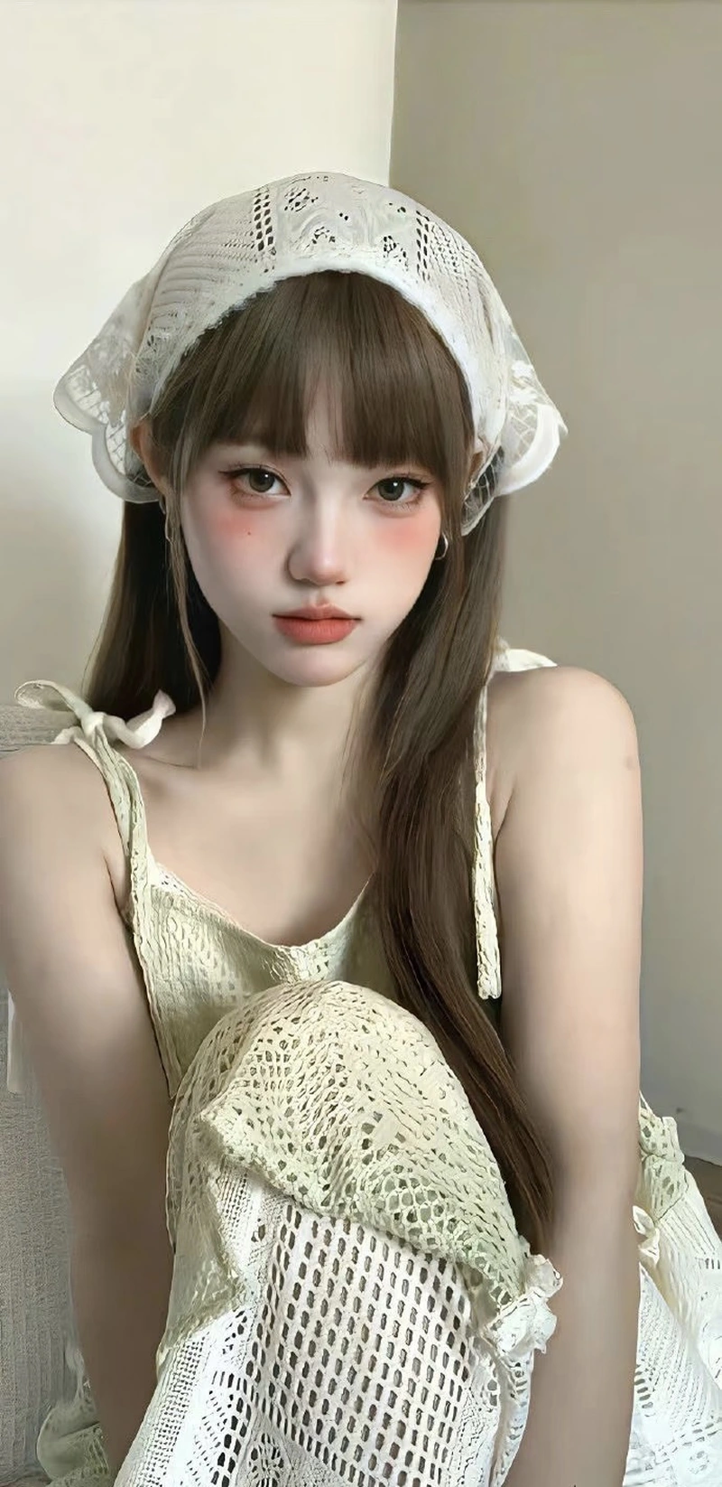 Soft glam girls dp wallpaper glowing skin vibe_