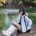 Sporty cap outfit stylish cap girl dp casual trendy look