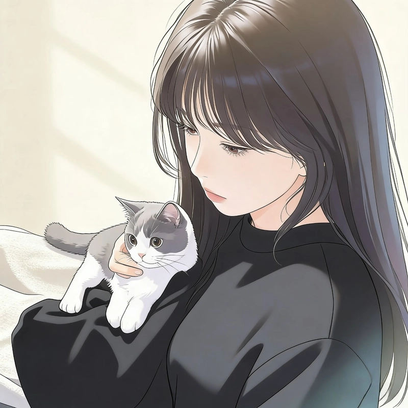 Stylish anime girl dp for instagram profile picture aesthetic