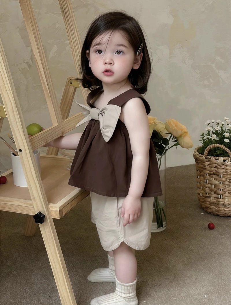 Stylish baby girl dp adorable chic baby with glowing style vibe