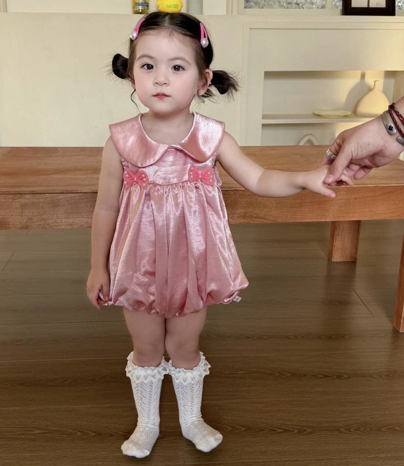Stylish baby girl dp soft pastel baby with dreamy aesthetic glow