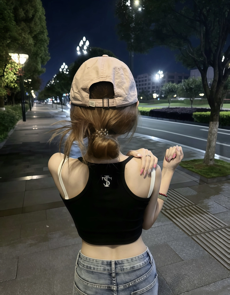 Stylish hoodie look with cool casual aesthetic cap girl dp image
