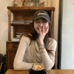 Warm coffee mood cute girl with coffee cup dp aesthetic