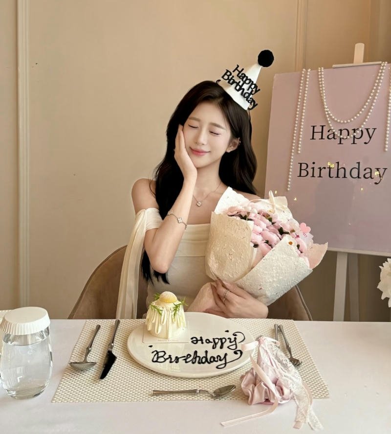 Birthday angel vibe birthday girl dp with dreamy aesthetics