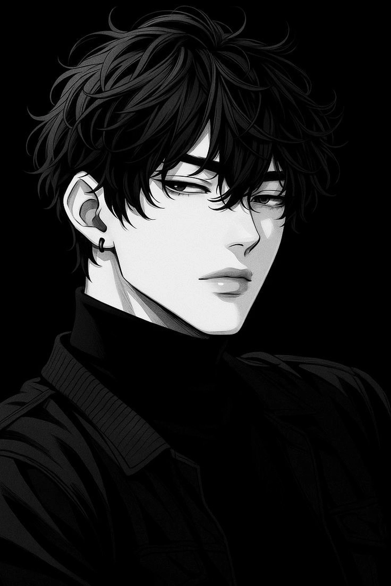 Cool anime character with Sigma Anime DP vibes
