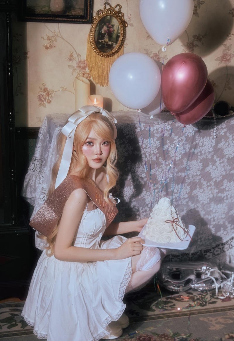 Luxury birthday vibe birthday girl dp with classy style