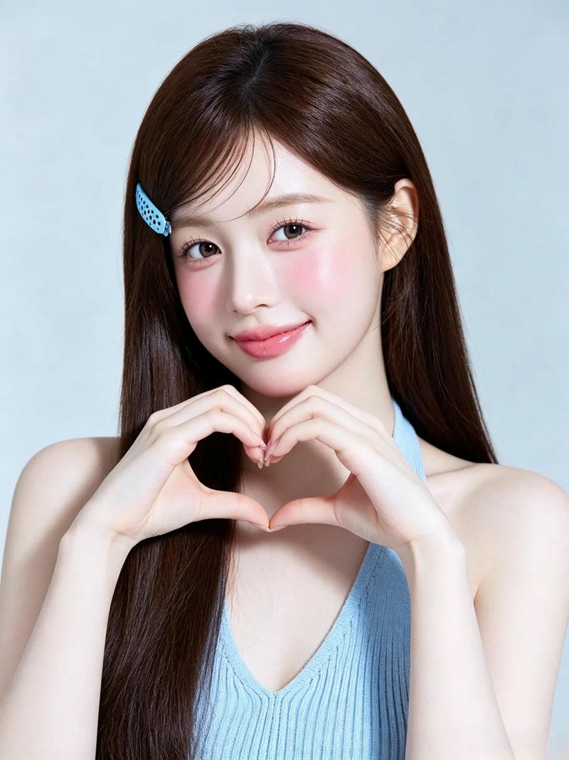 Soft bloom style girl dp with floral pastel themes