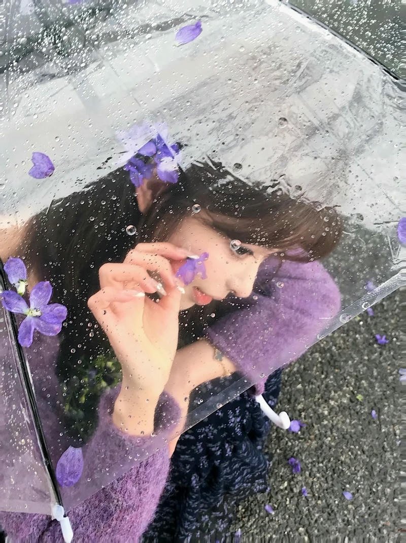 Winter rain vibes monsoon dp for girl soft profiles