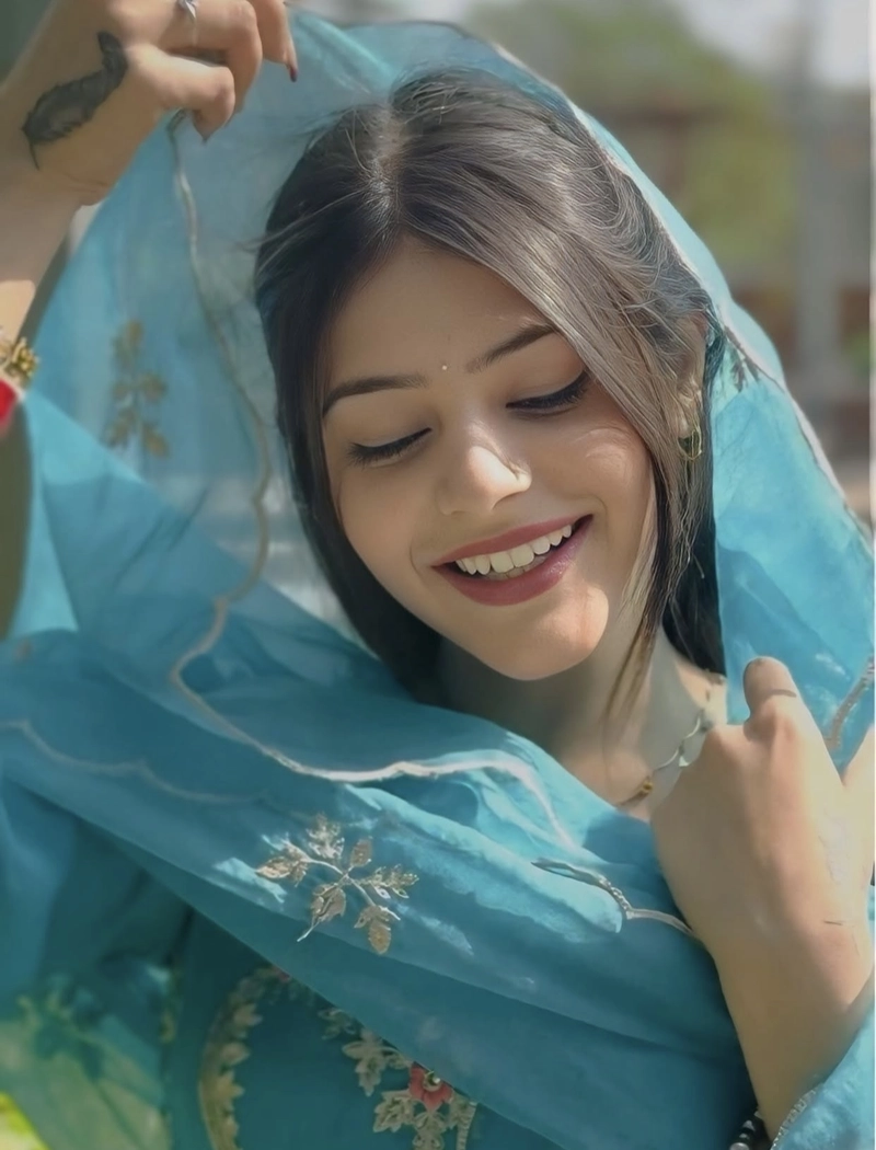 authentic cultural vibes shown in punjabi girl pic for dp