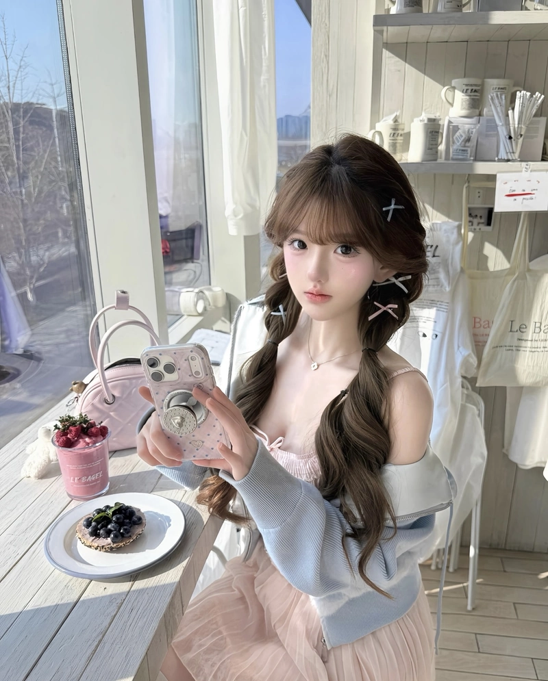 beautiful everyday aesthetics with iphone girl dp (2)