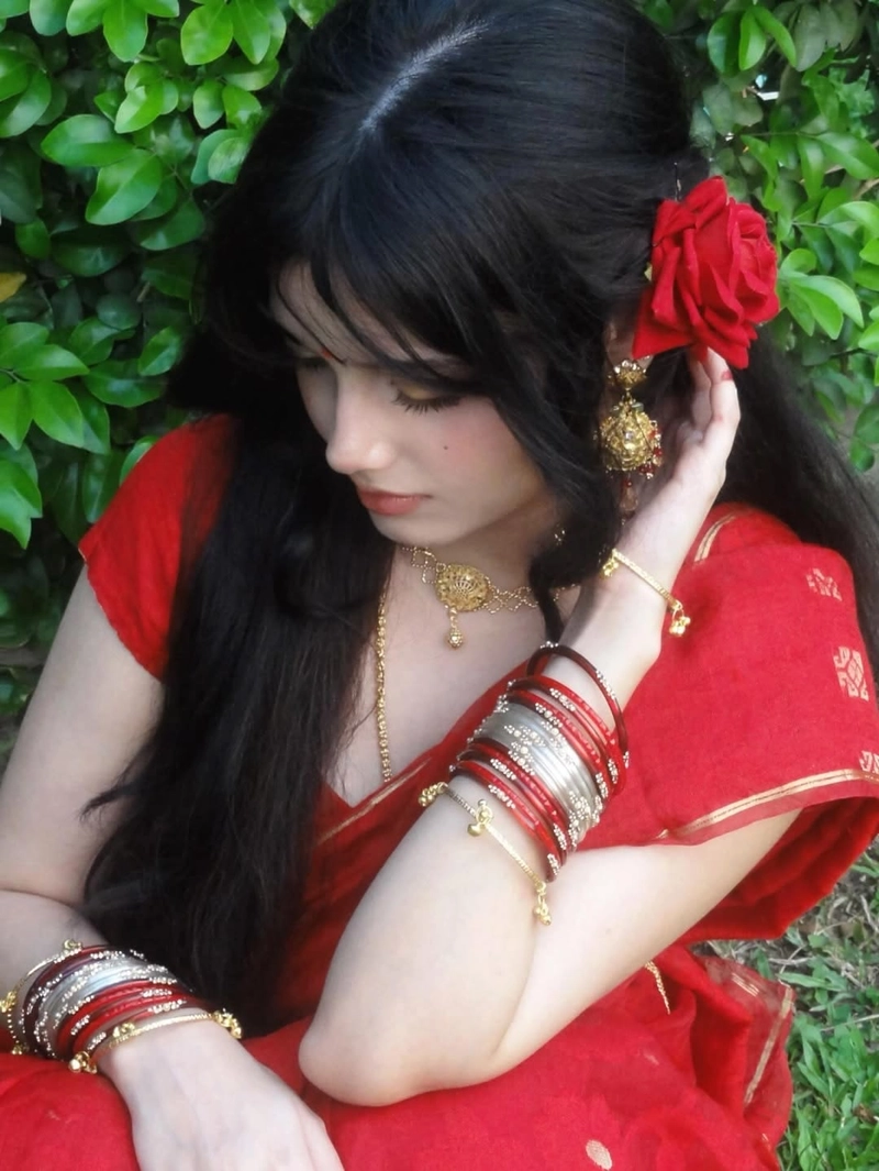 beautiful heritage inspired looks with rajput dp for girl