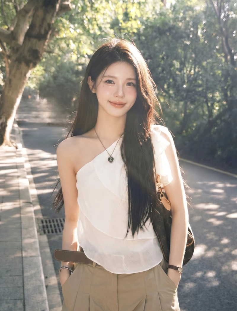 beautiful visual storytelling with new style girl dp