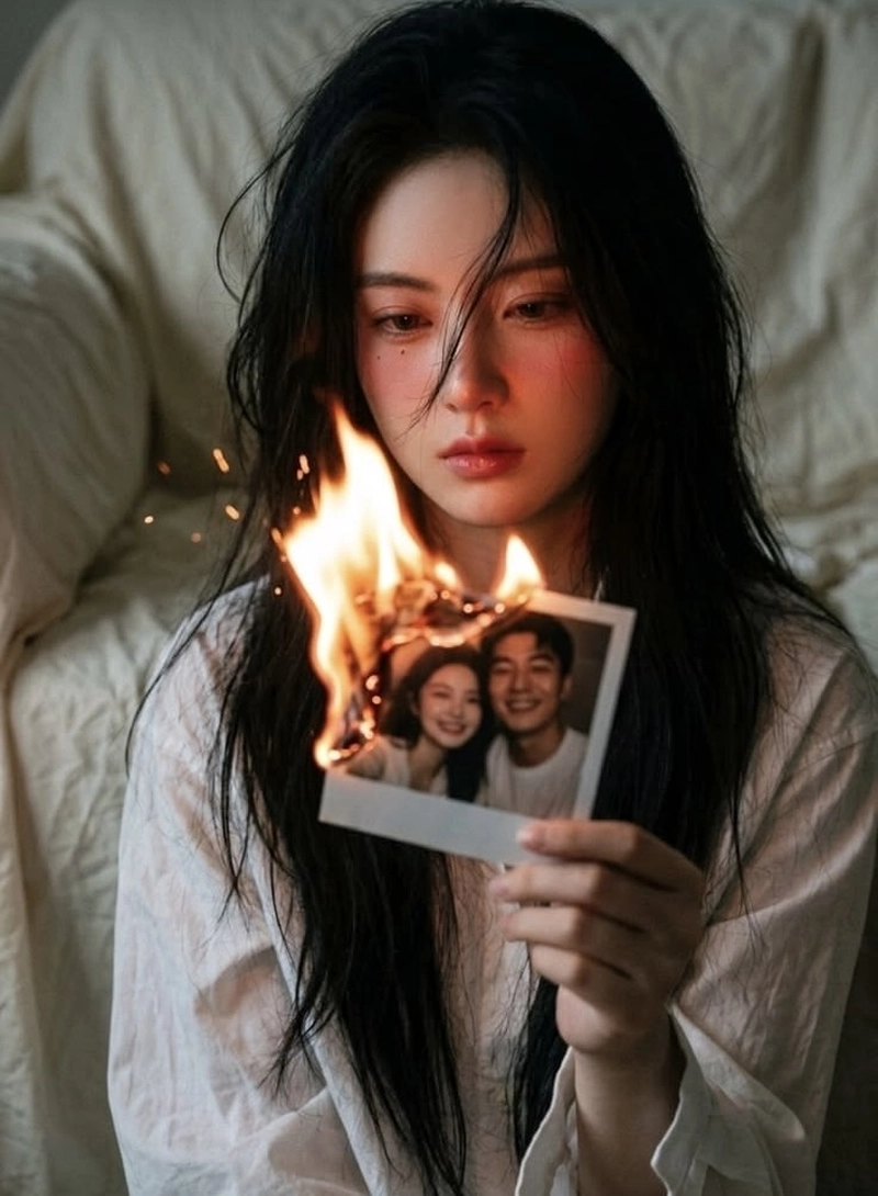 broken mood aesthetics shown in sad dp of girl