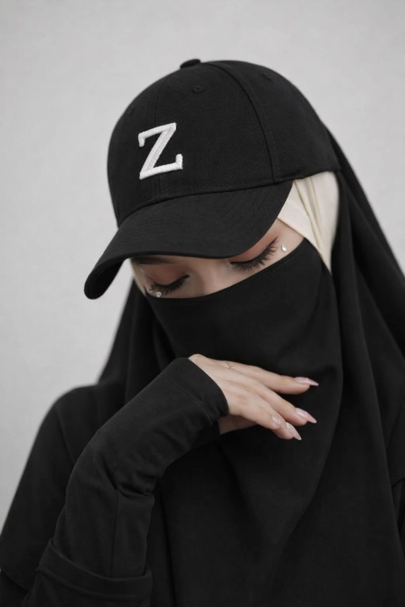 burkha girl dp in stunning outdoor photography style