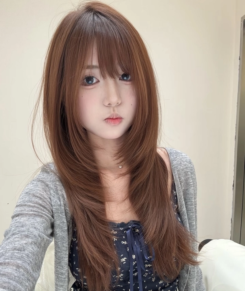 charming portraits in hair style dp for girl photos