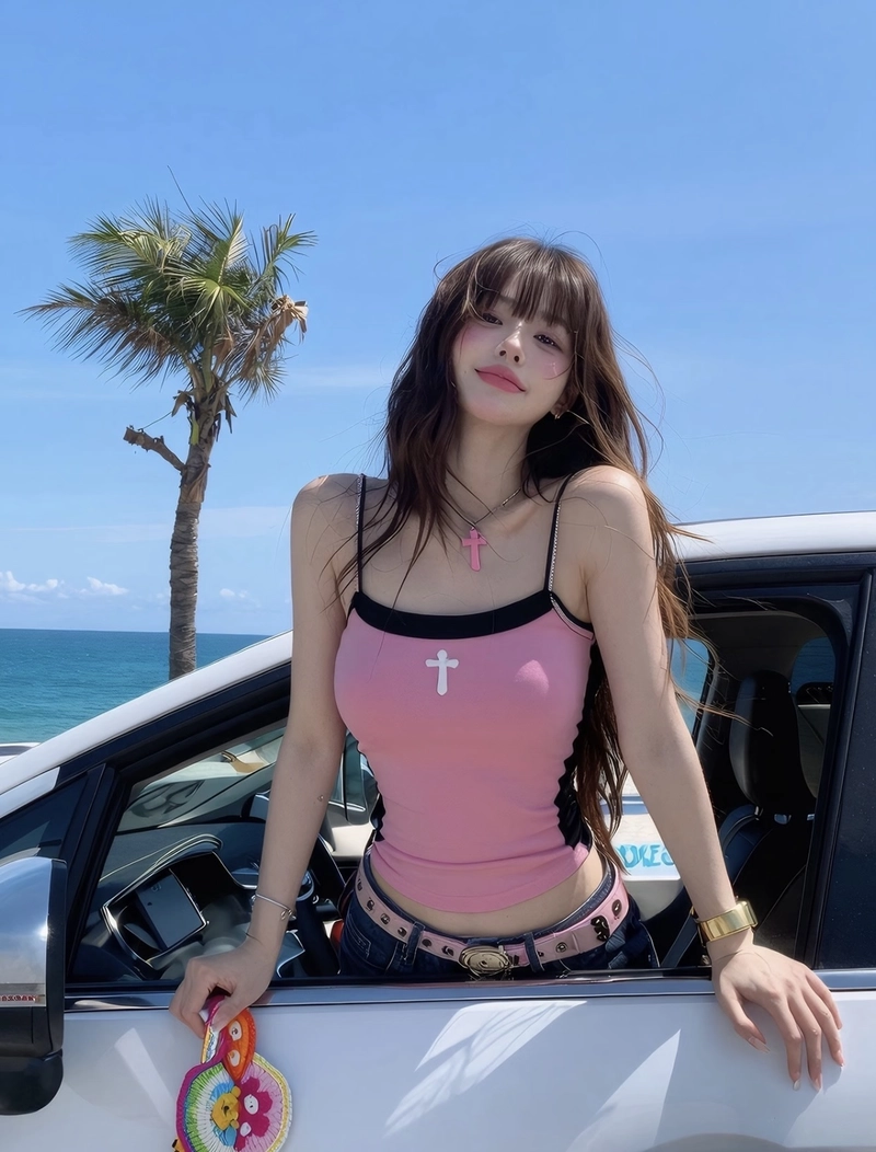confidence captured through new style girl dp
