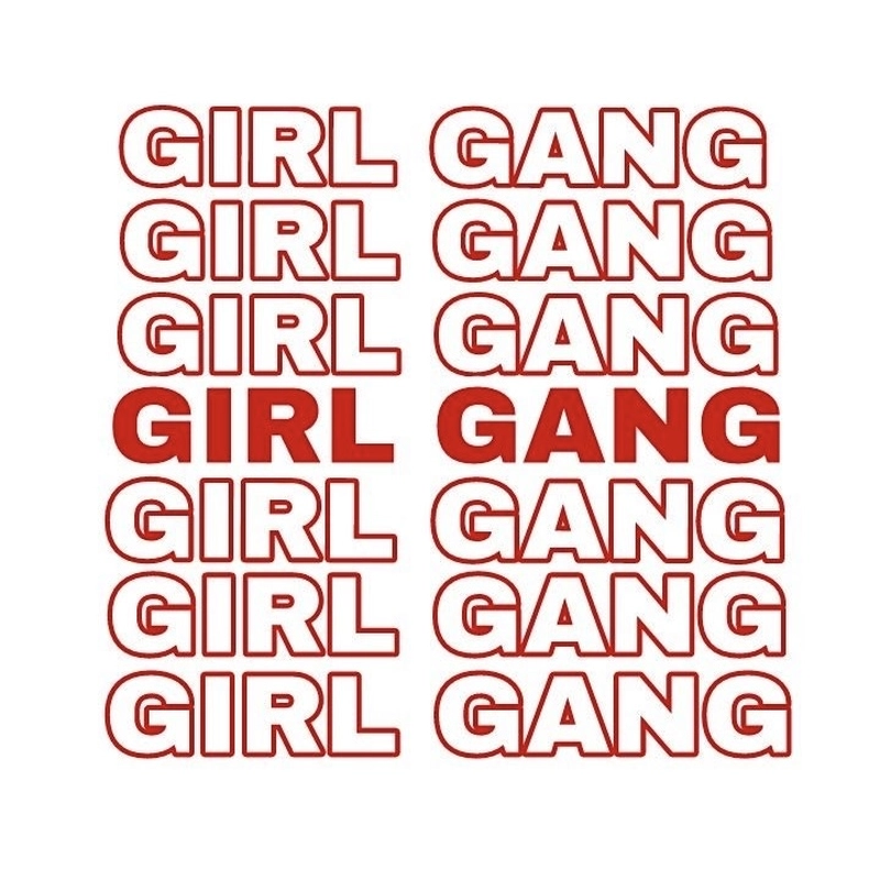 confident girl squad energy through girls gang dp