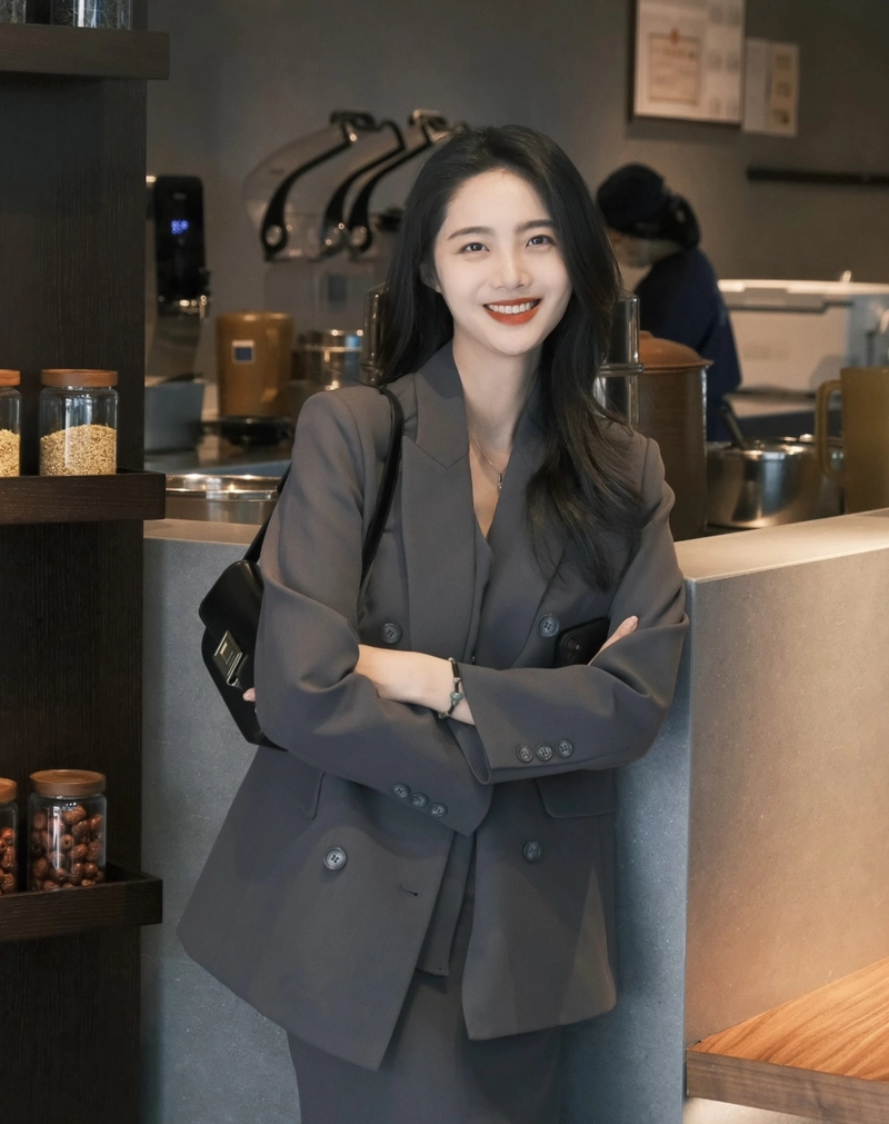 executive style inspiration from suit girl dp