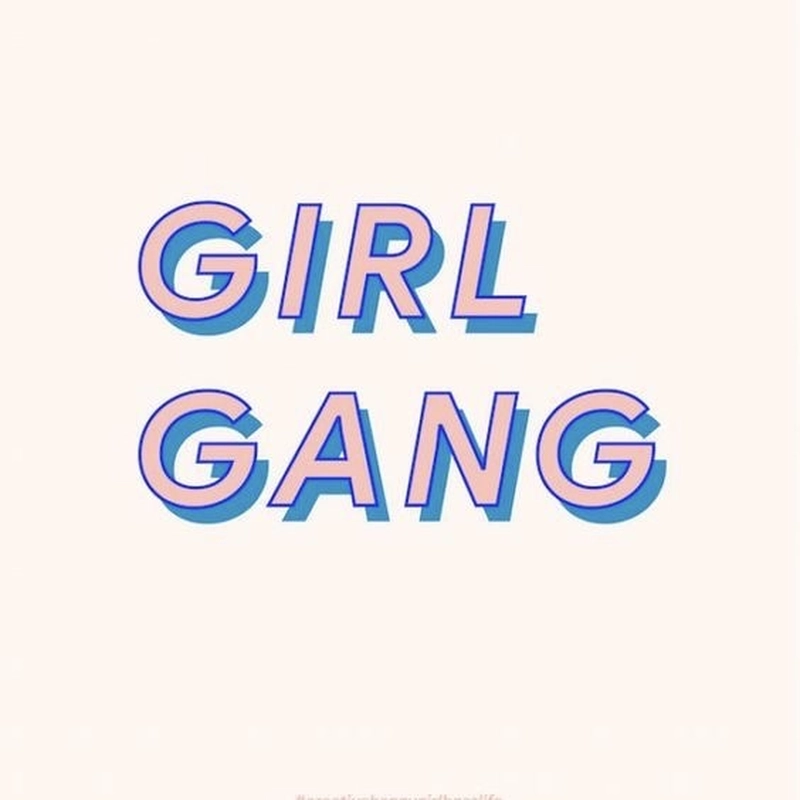 fun and laughter reflected in girls gang dp