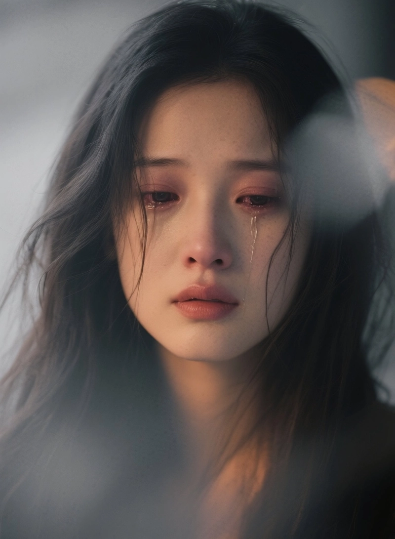 gentle sadness captured through sad dp of girl
