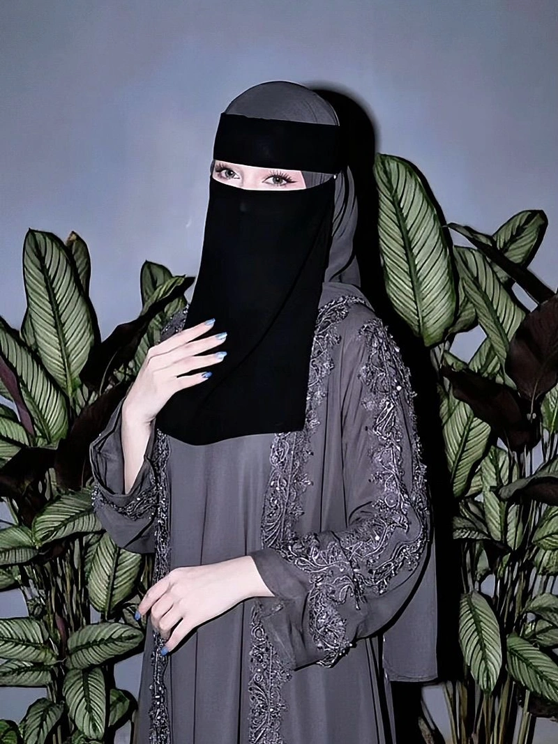 graceful fashion inspiration through burkha girl dp images