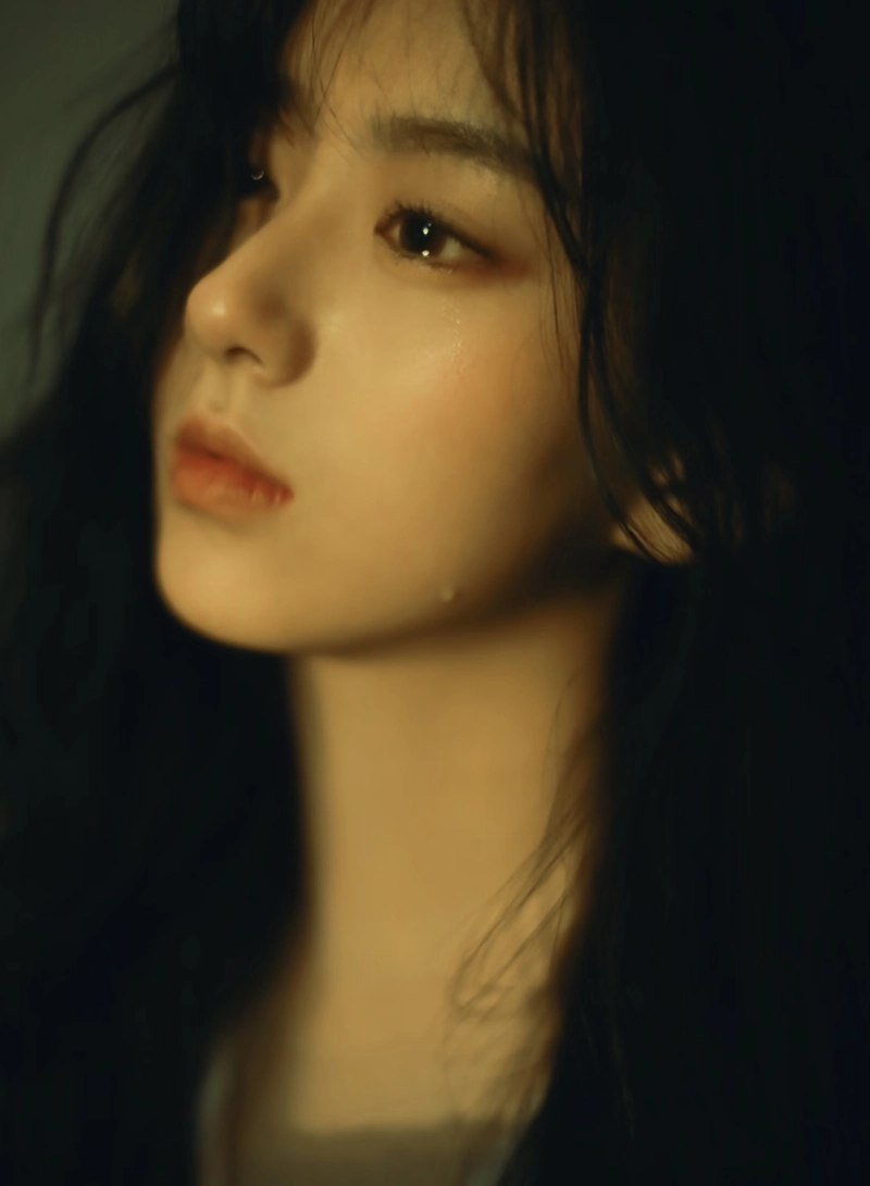 lost in thoughts moments with sad dp of girl