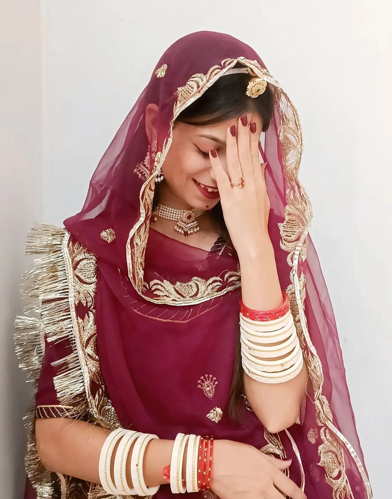 majestic ethnic fashion through rajput dp for girl
