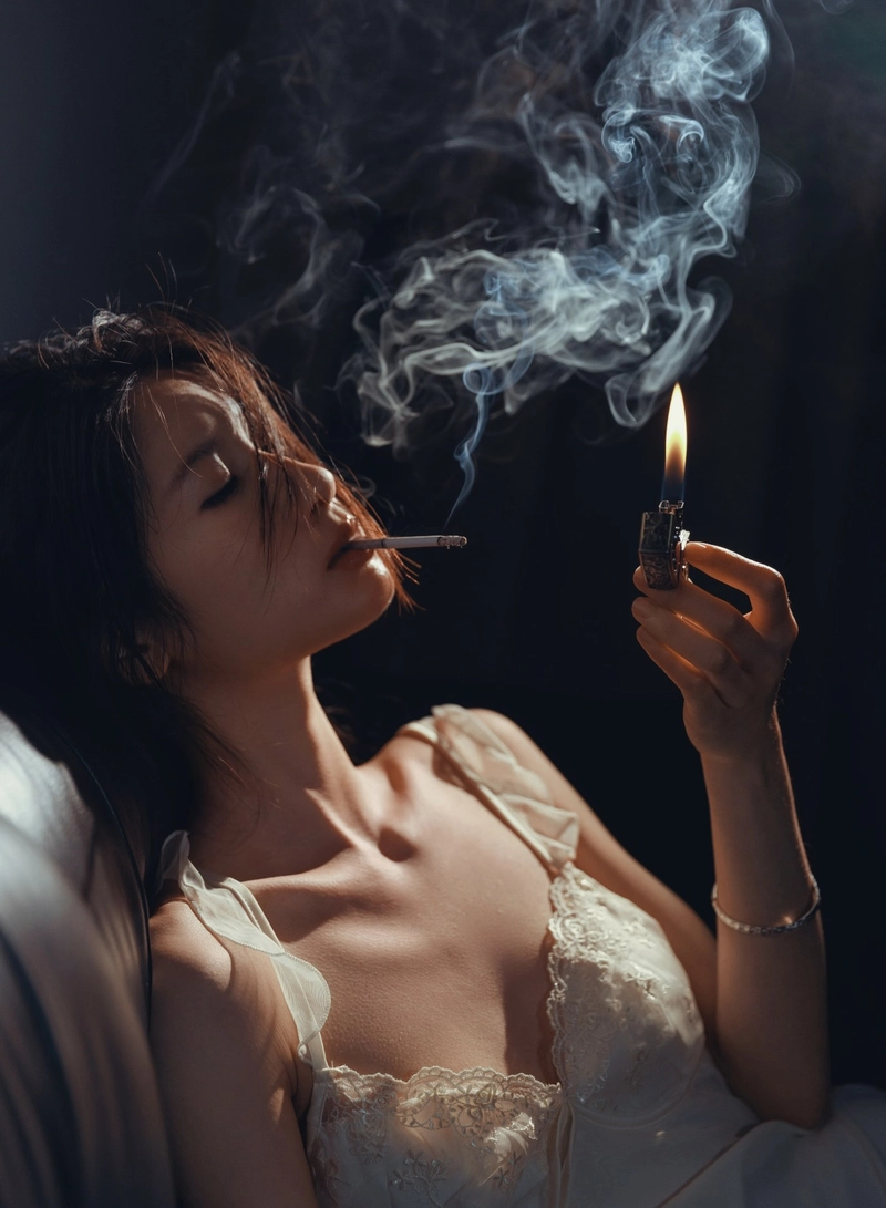 moody visual inspiration with sad dp of girl
