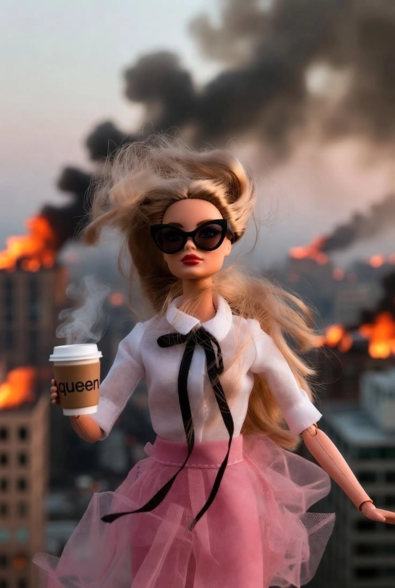 photo barbie girl images for dp with adorable doll inspired look