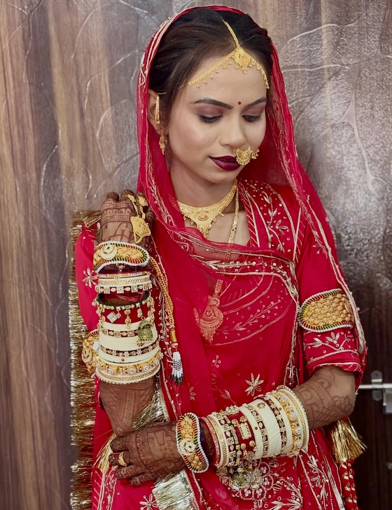 royal elegance highlighted with rajput dp for girl