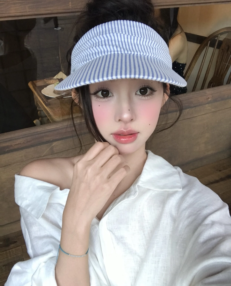 social media aesthetics with real girl pic for fb dp