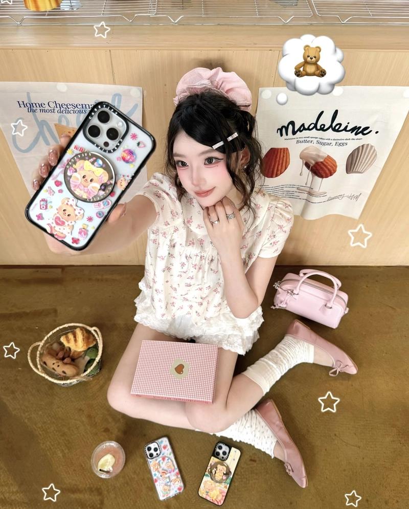 soft and graceful visuals shown in iphone girl dp