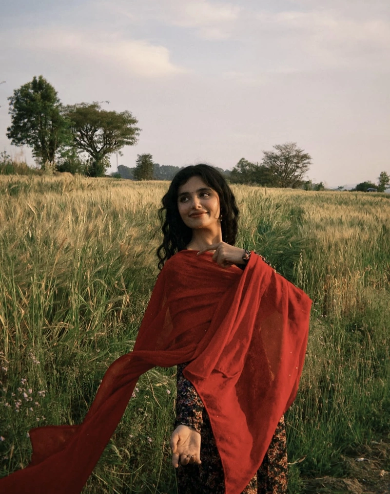stylish ethnic portrait using punjabi girl pic for dp