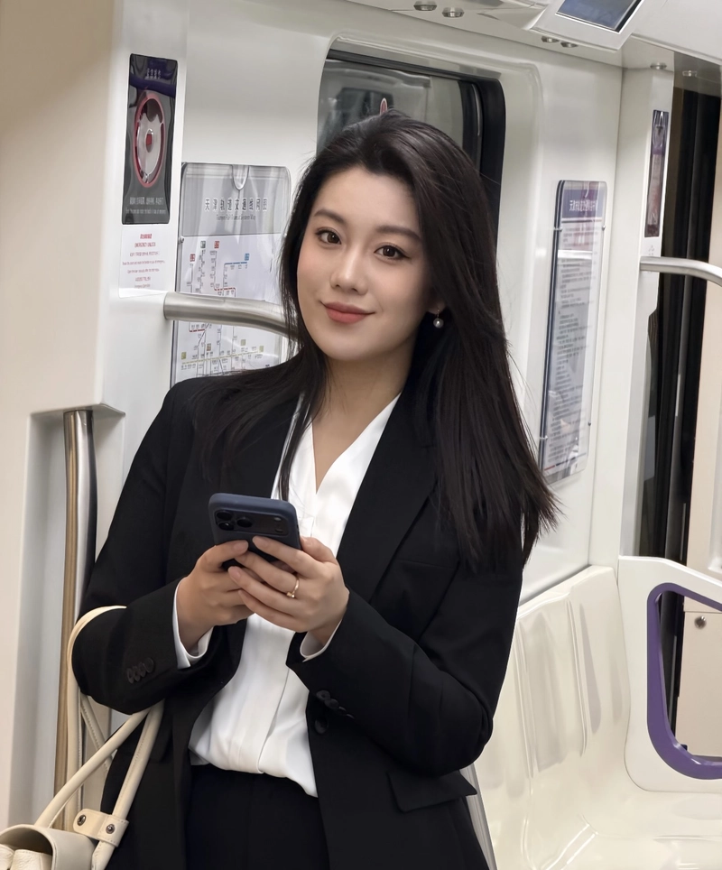 suit dp girl featuring a powerful and classy presence