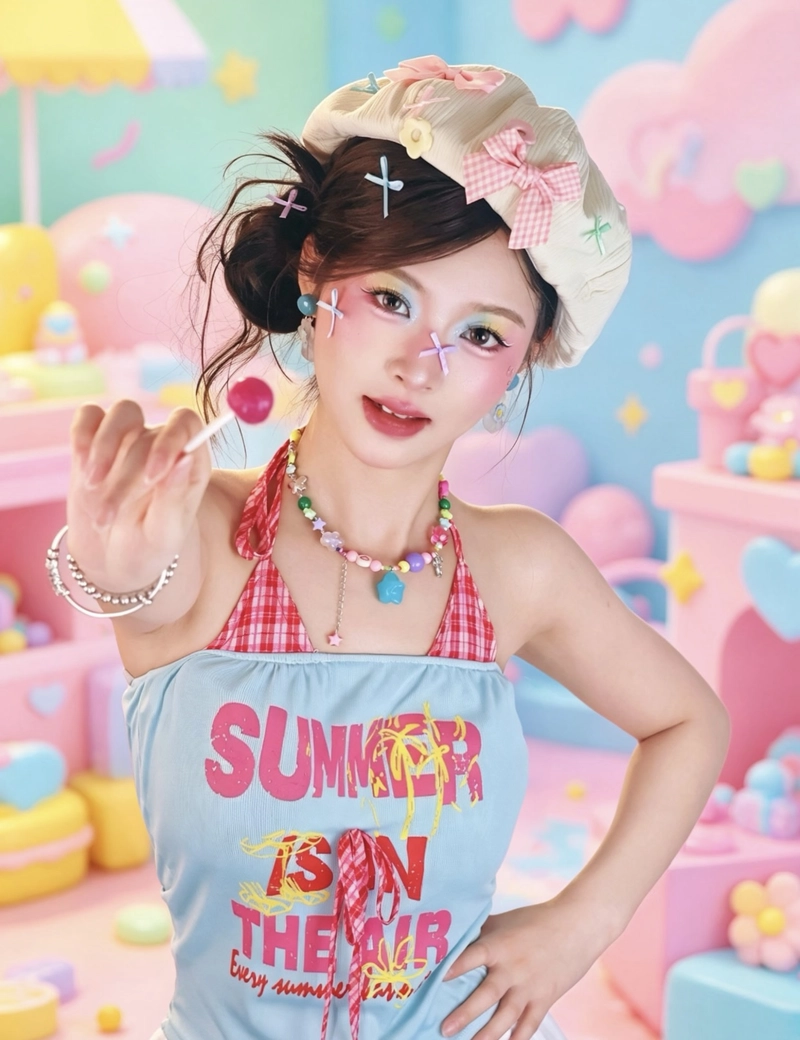 sweet and stylish profile aesthetics with sweet girl dp