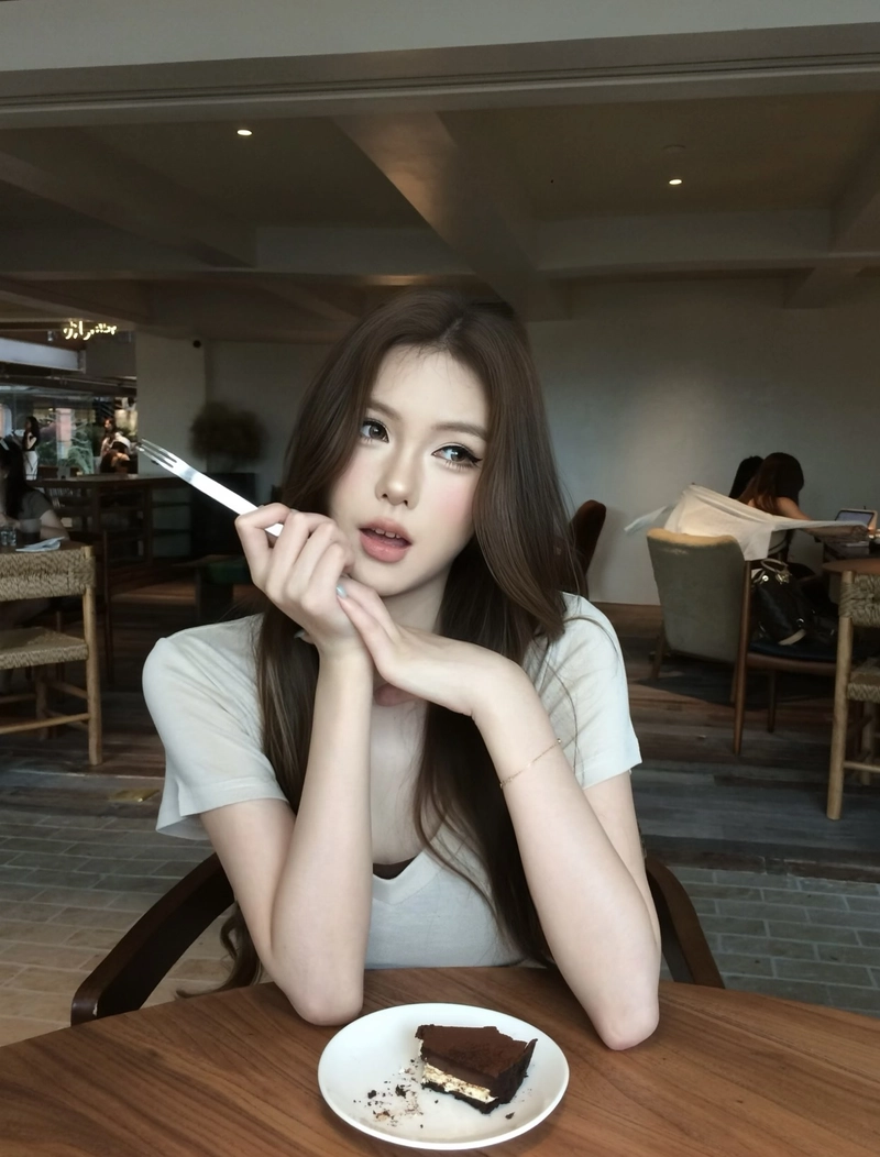 youthful energy reflected in new style girl dp